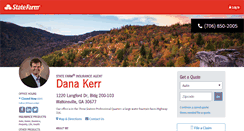 Desktop Screenshot of danakerr.com